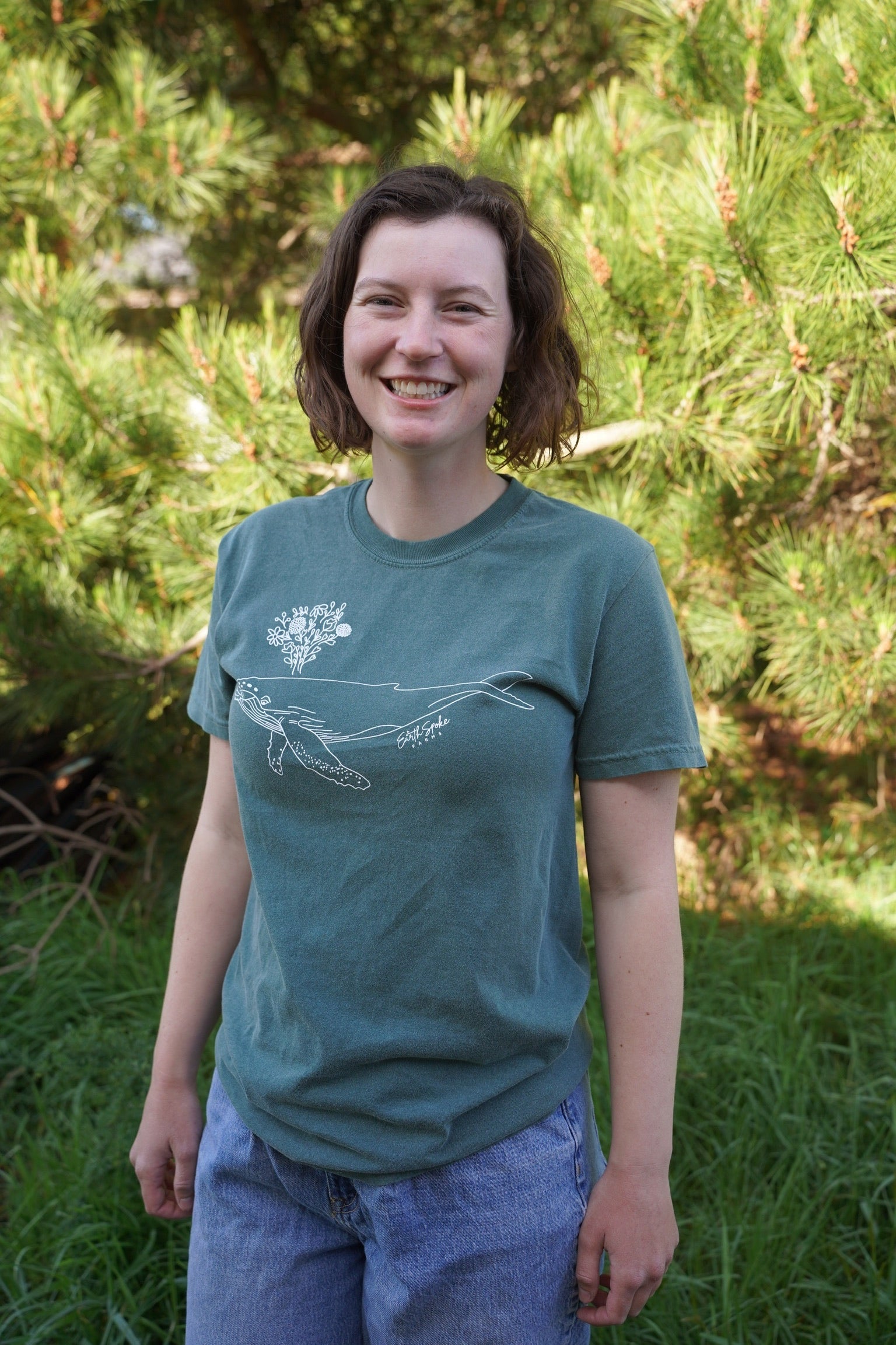 Mendocino Whale Comfort Colors T-Shirt