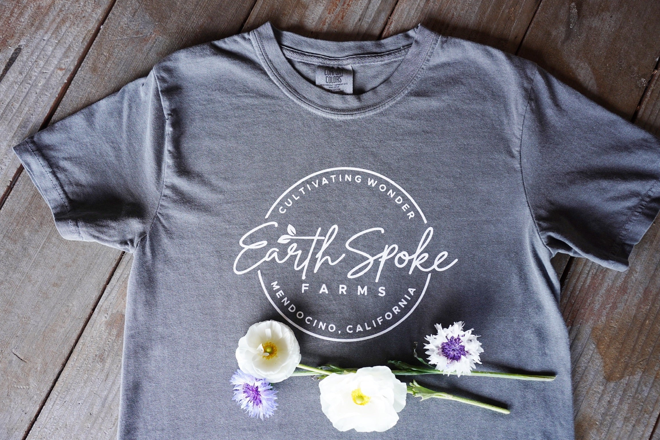 EarthSpoke Logo Comfort Colors T-shirt